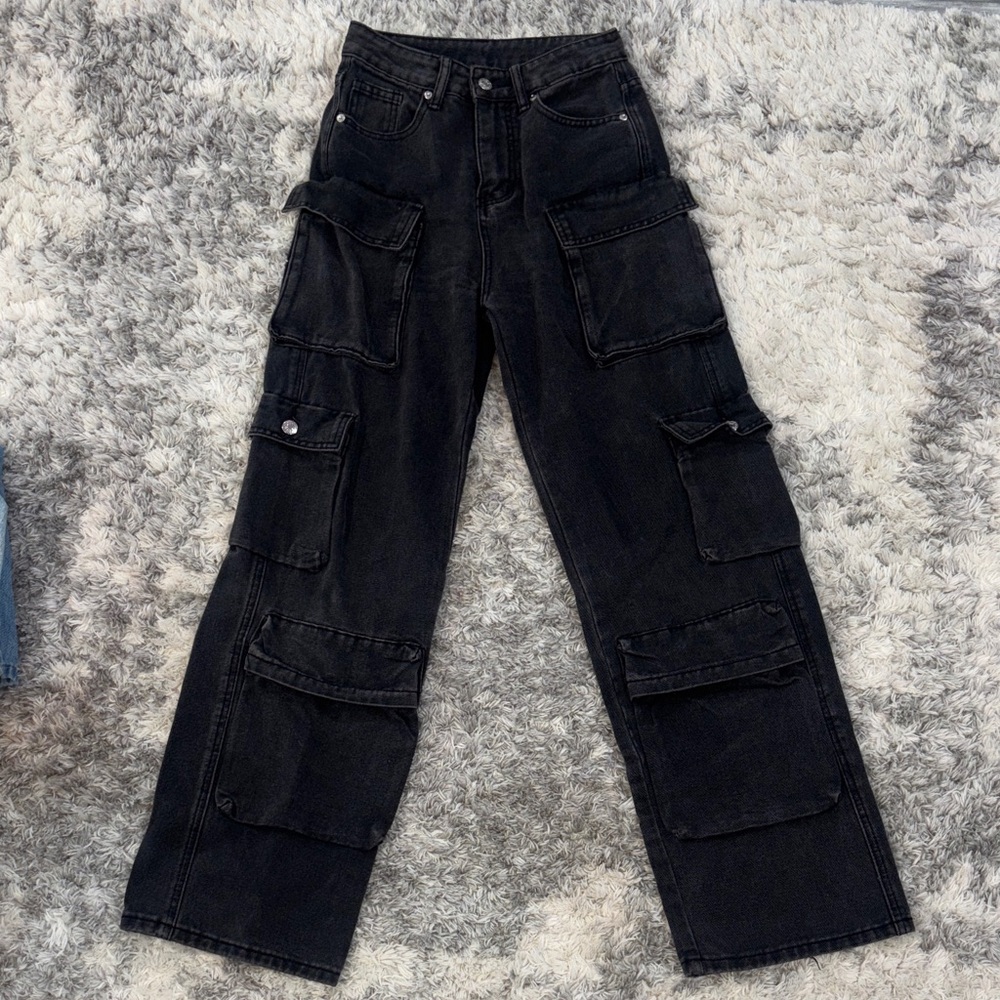 SHEIN Dark Gray Denim